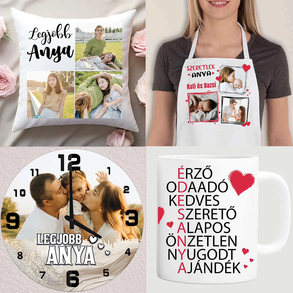 Egyedi ajándék anyák napjára édesanyánakEgyedi ajándék anyák napjára édesanyának - Ajándékverzum