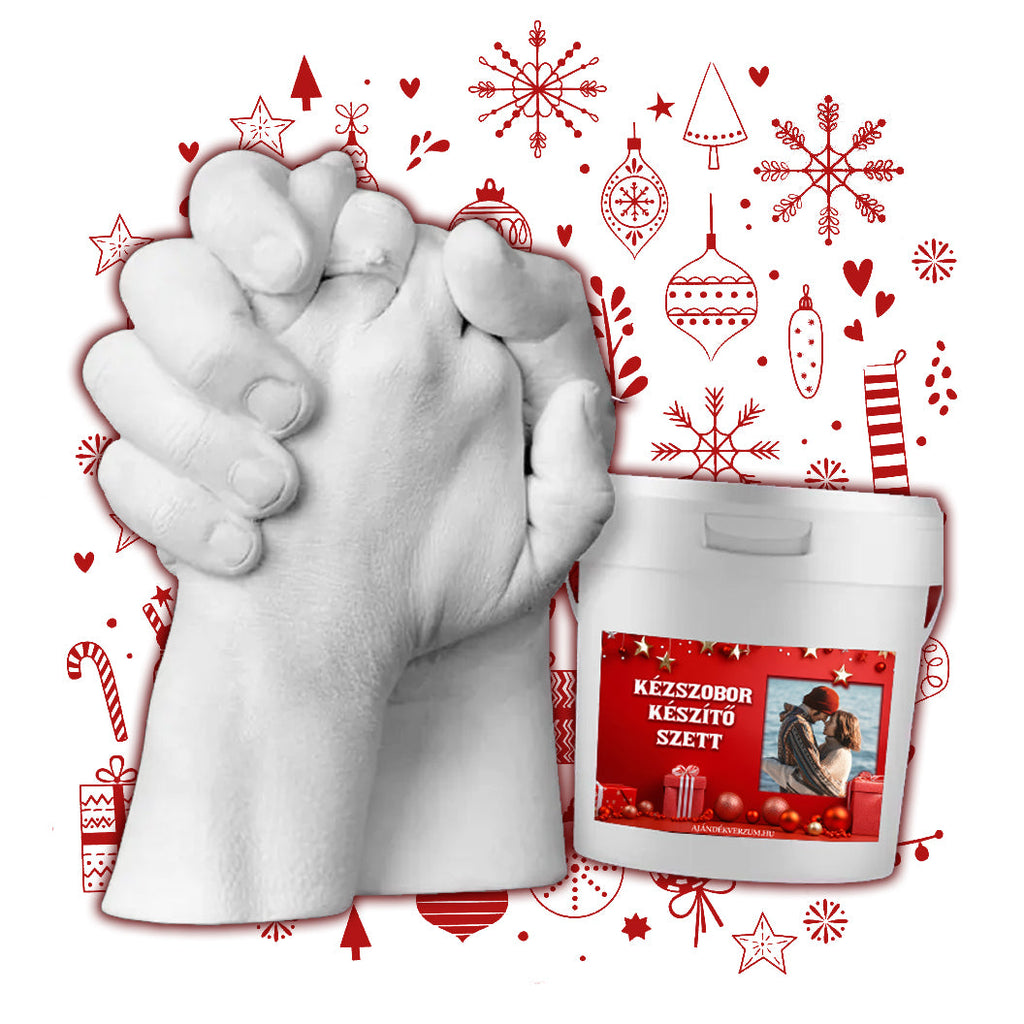 Egyedi kézszobor készítő szett - Ajándékverzum