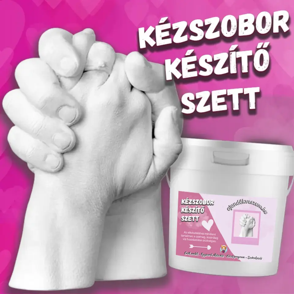 Kézszobor készítő szett – Páros - Ajándékverzum