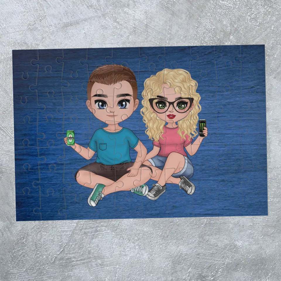 Egyedi puzzle pároknak - Ajándékverzum