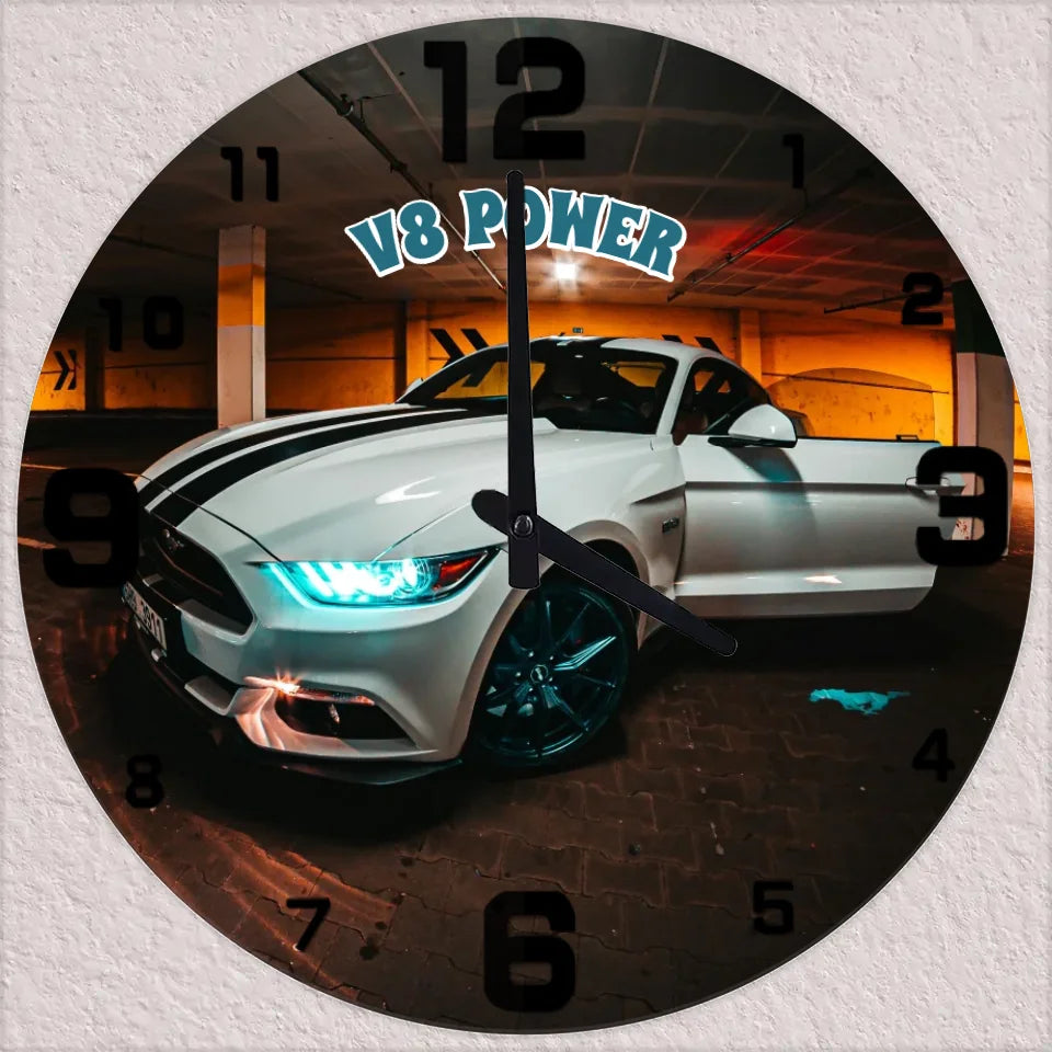 Egyedi fényképes autós falióra - Ajándékverzum