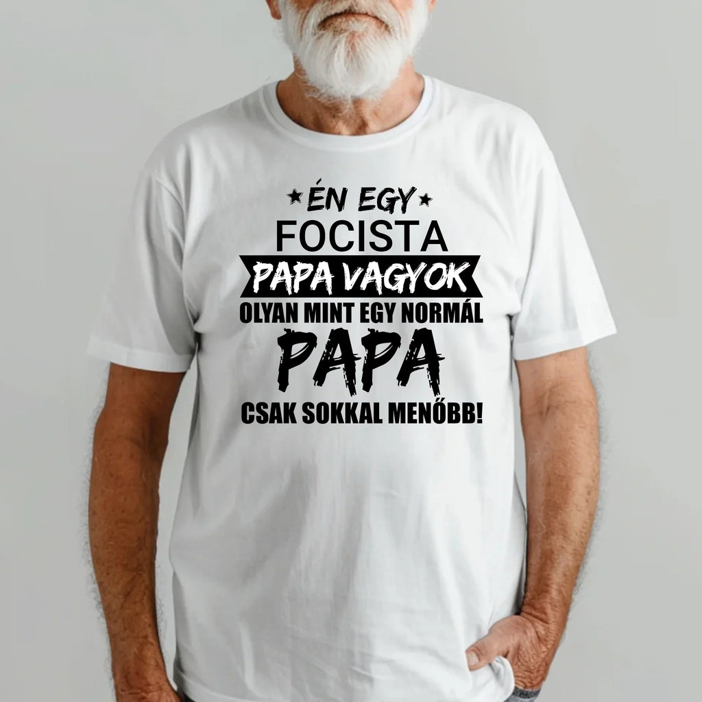 Menő papa póló egyedi jellemzéssel - Ajándékverzum