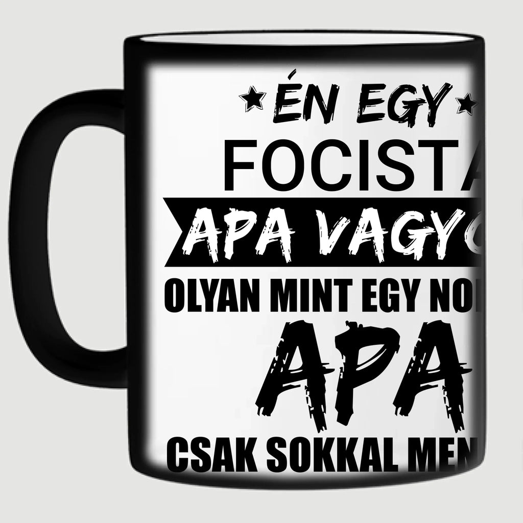 Menő apa fényképes bögre egyedi jellemzéssel - Ajándékverzum