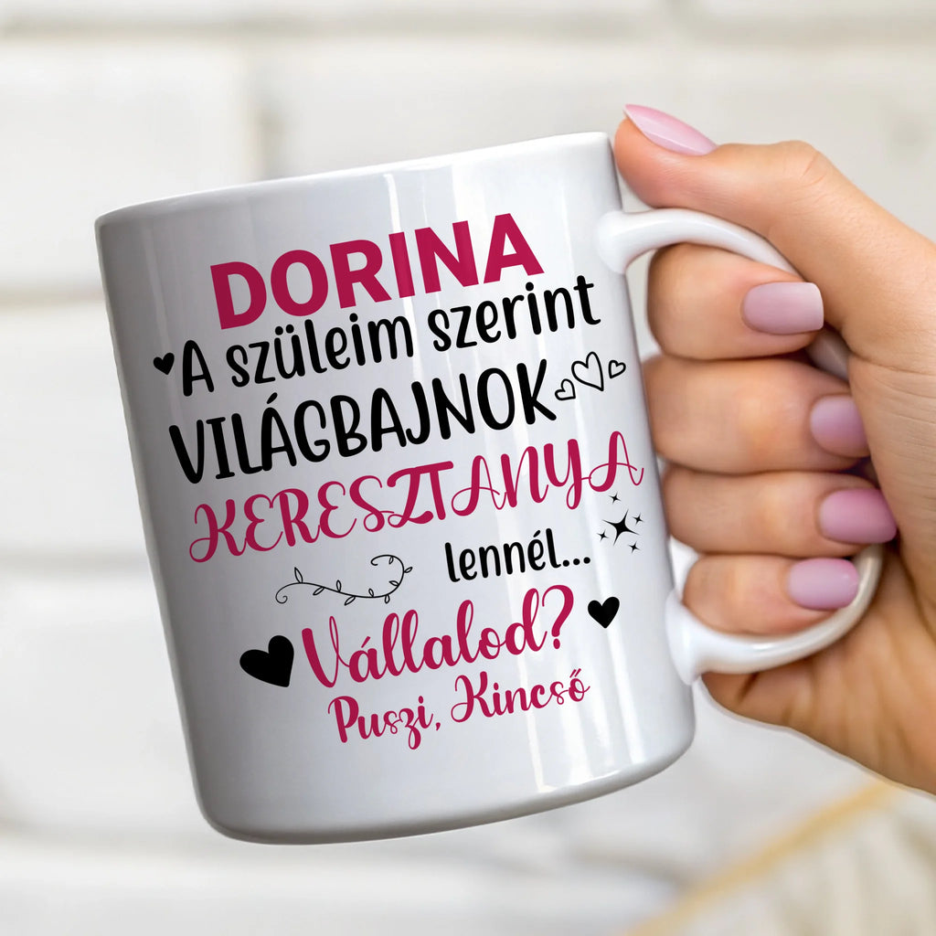 Egyedi bögre - Ajándékverzum