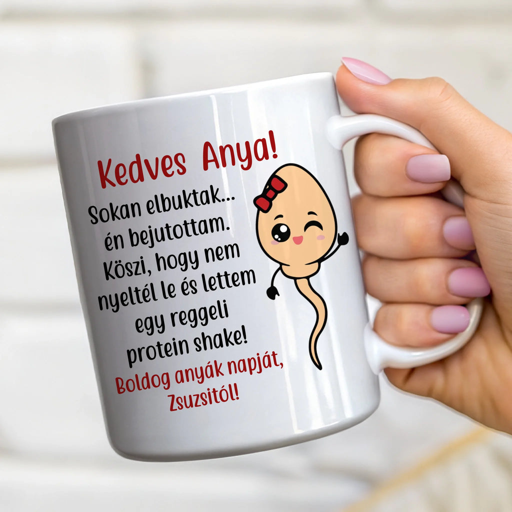 Egyedi bögre - Ajándékverzum