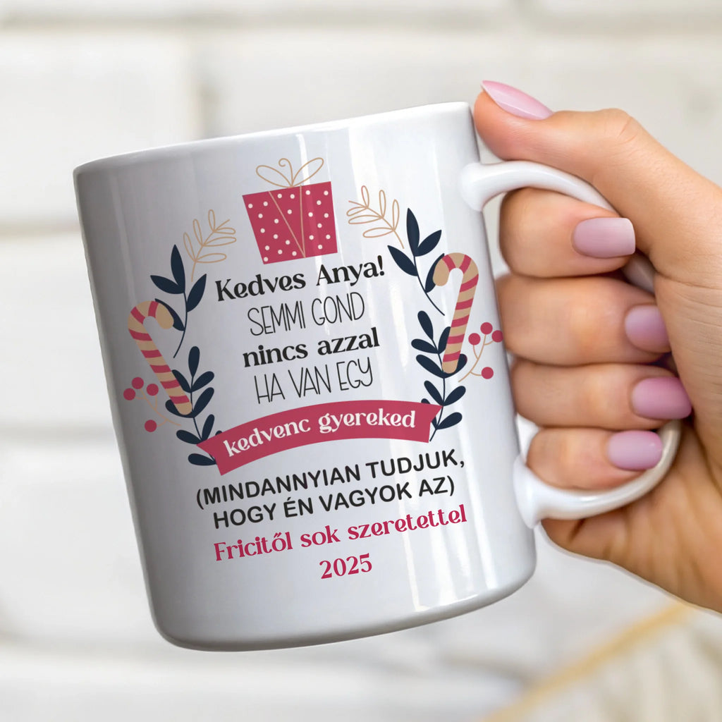 Egyedi bögre - Ajándékverzum