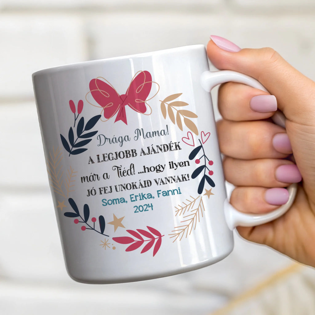 Egyedi bögre - Ajándékverzum