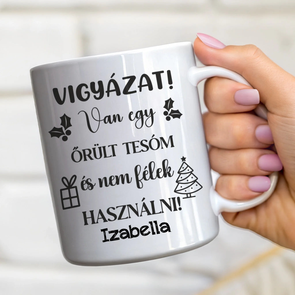 Egyedi bögre - Ajándékverzum