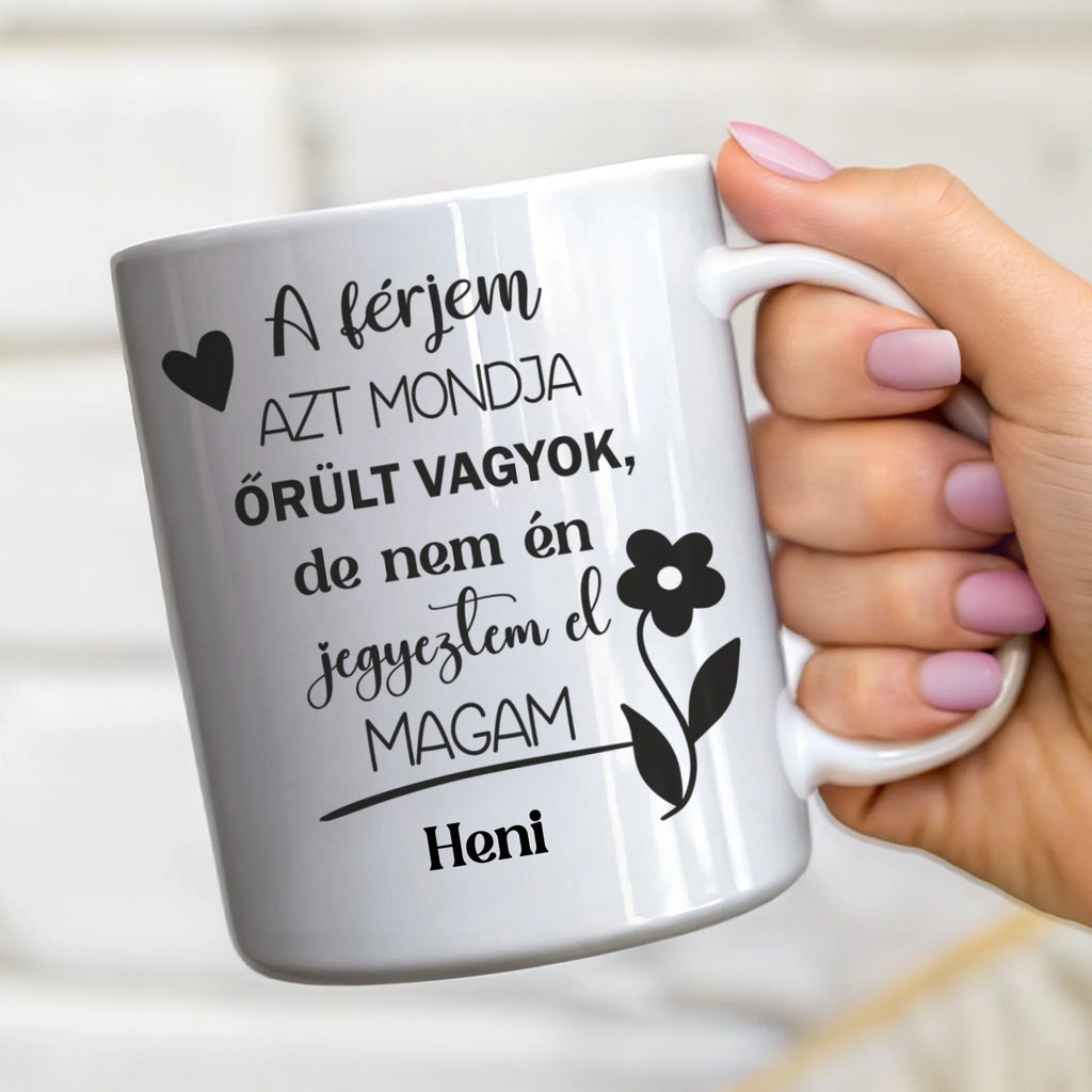 Egyedi bögre - Ajándékverzum
