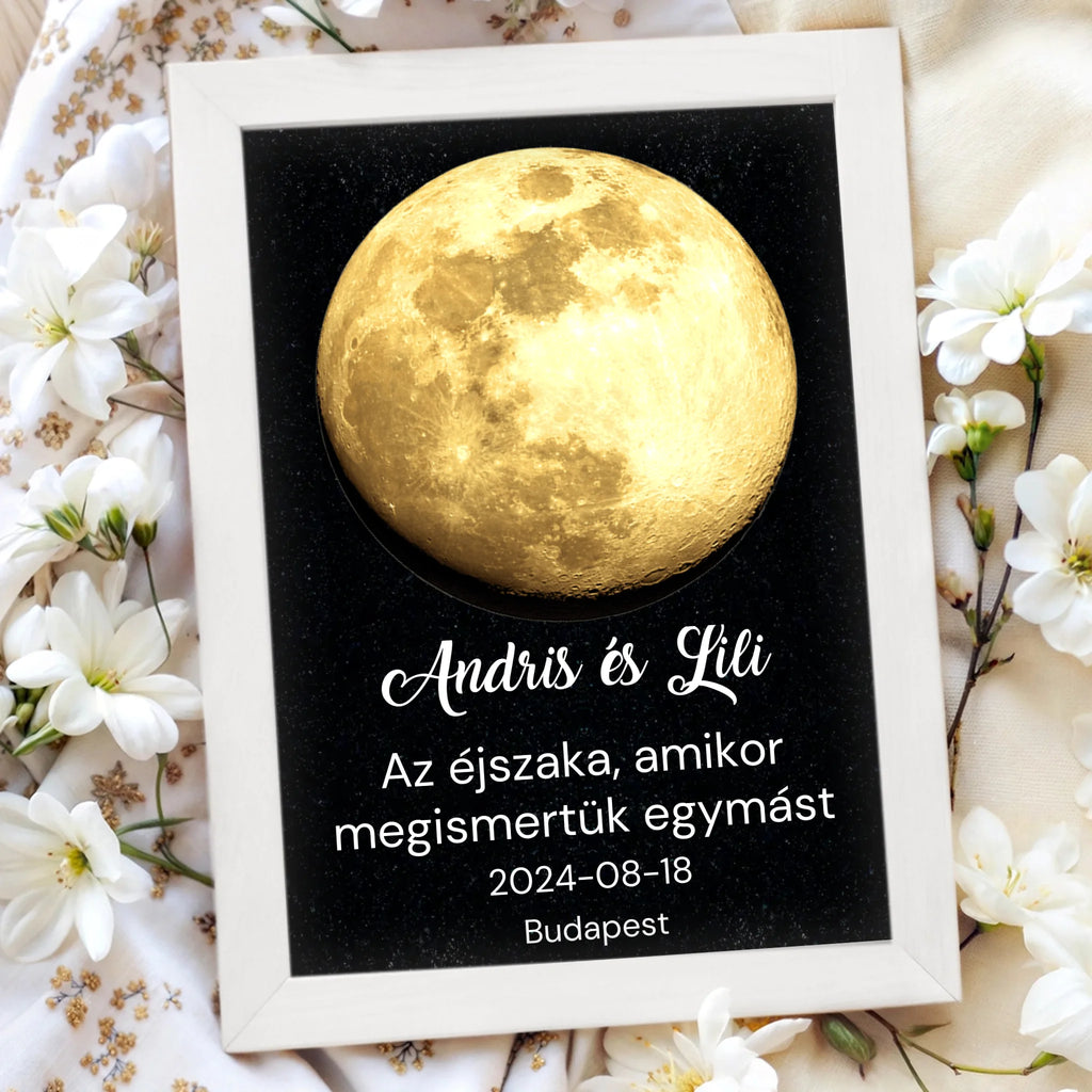 Egyedi fényképes falikép A4 méretben - Ajándékverzum