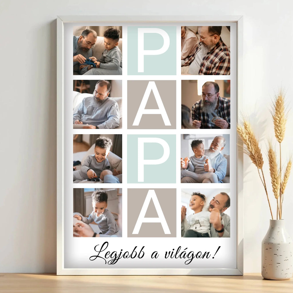 Egyedi fényképes falikép A3 méretben - Ajándékverzum