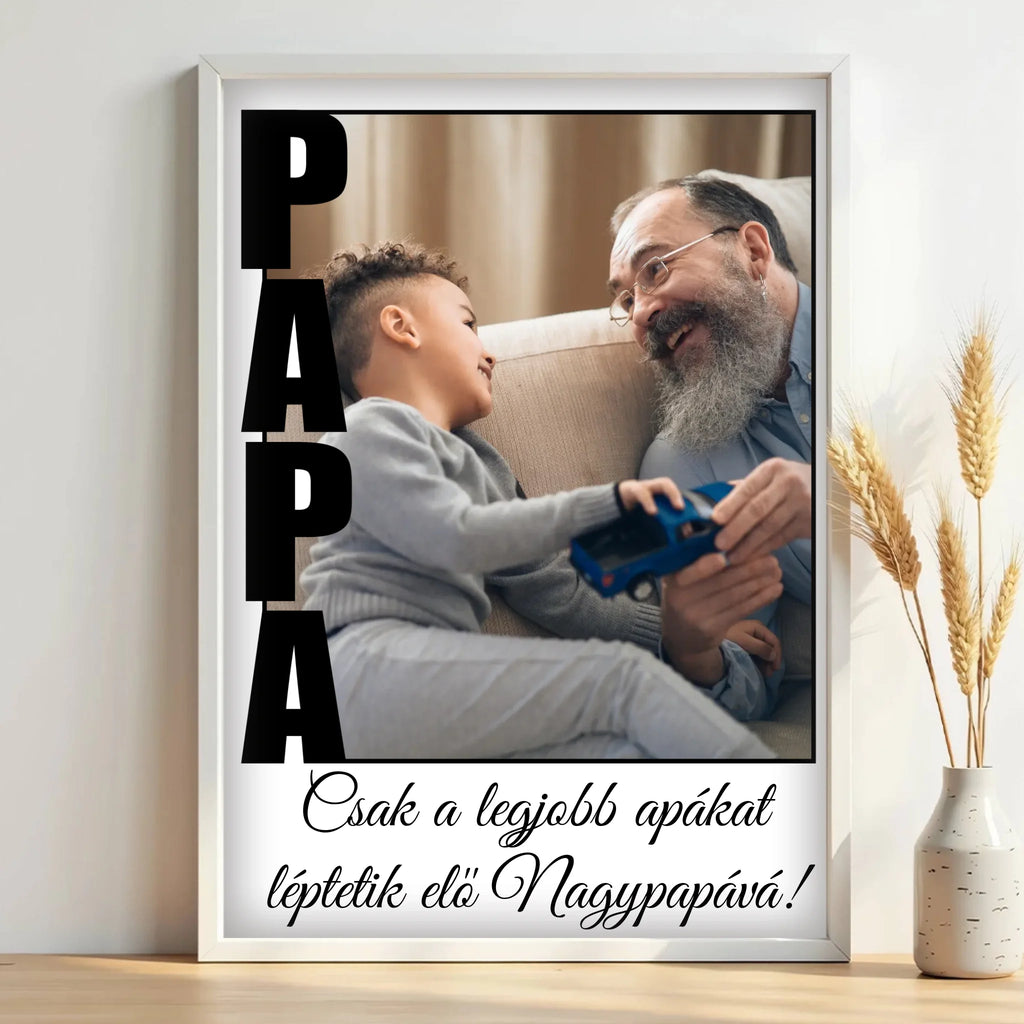 Egyedi fényképes falikép A3 méretben - Ajándékverzum