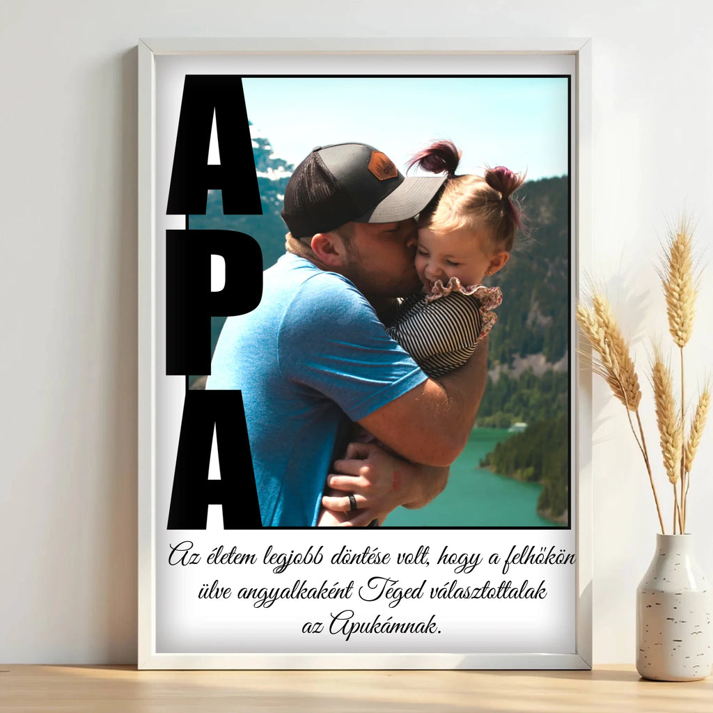 Egyedi fényképes falikép A3 méretben - Ajándékverzum