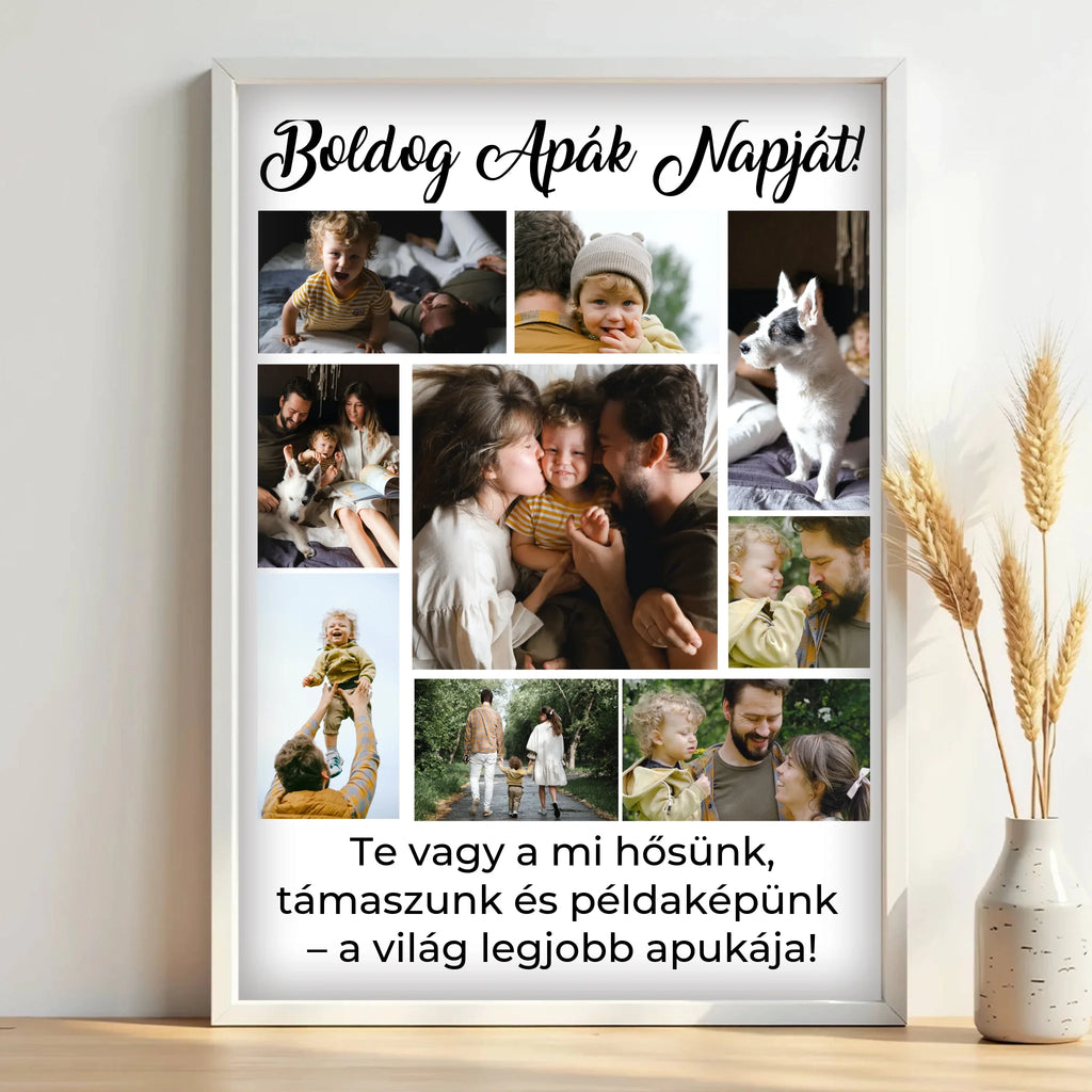 Egyedi fényképes falikép A3 méretben - Ajándékverzum