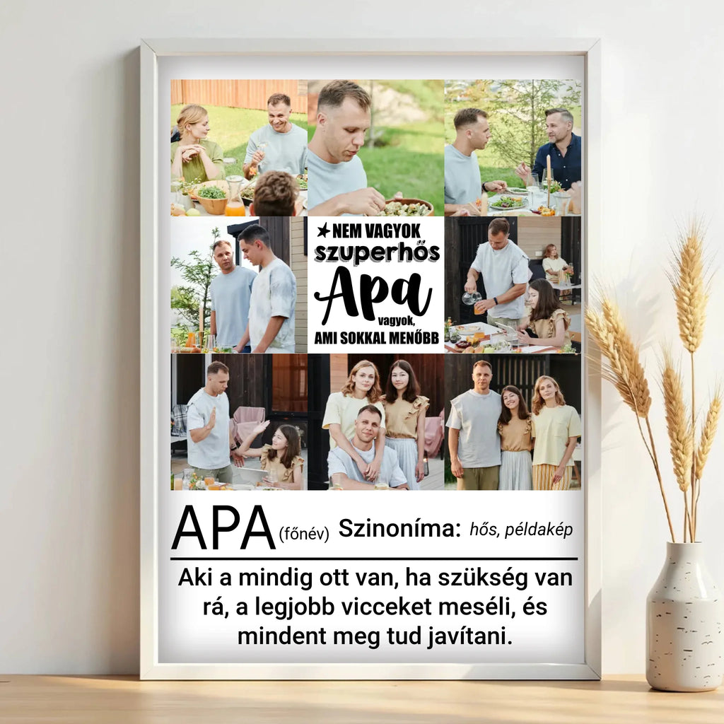 Egyedi fényképes falikép A3 méretben - Ajándékverzum