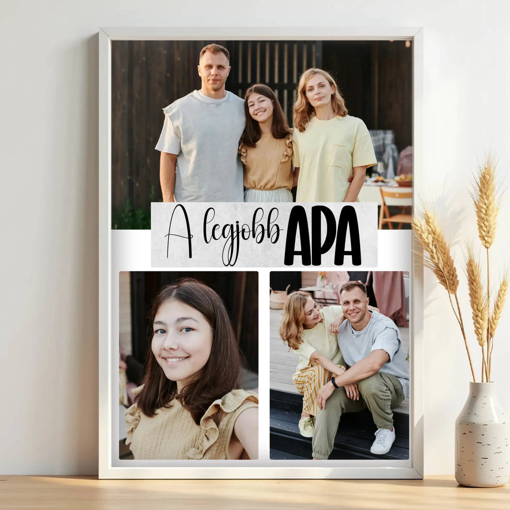 Egyedi fényképes falikép A3 méretben - Ajándékverzum