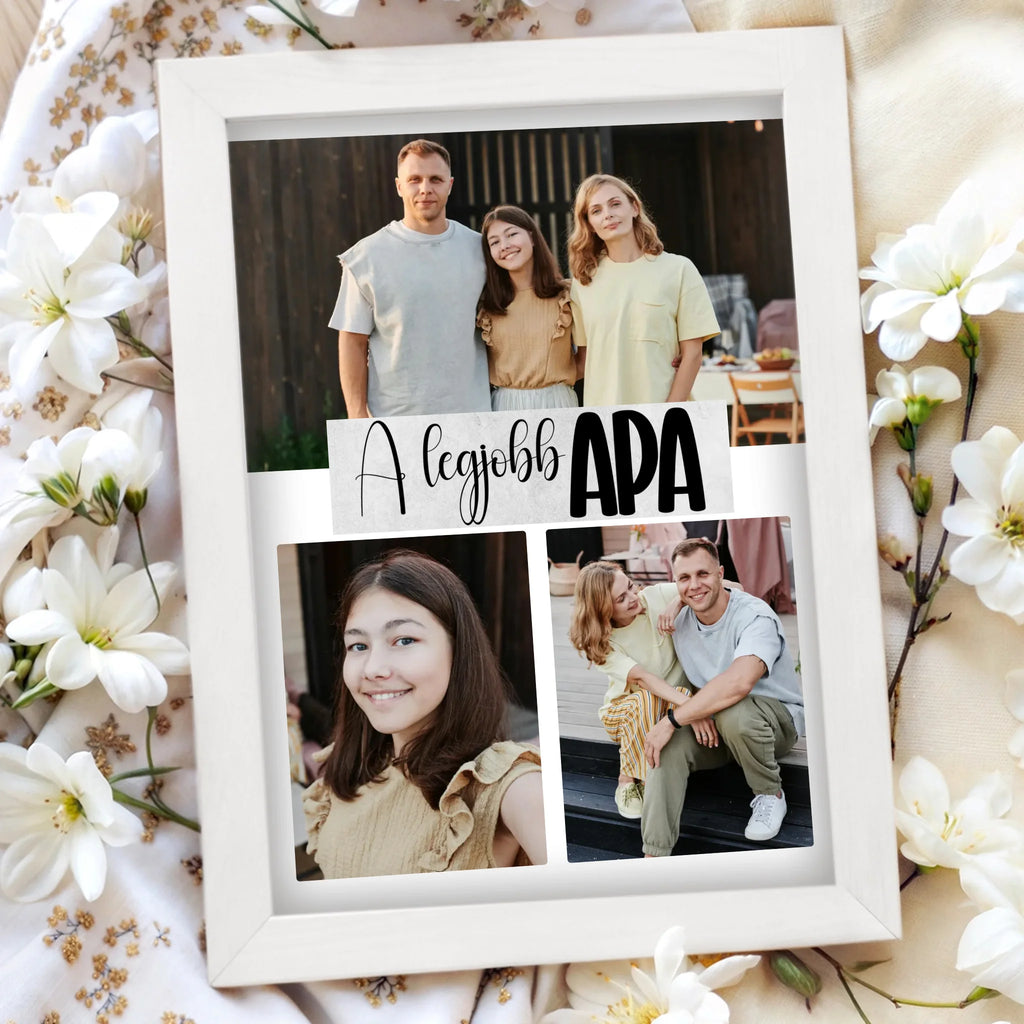 Egyedi fényképes falikép A4 méretben - Ajándékverzum