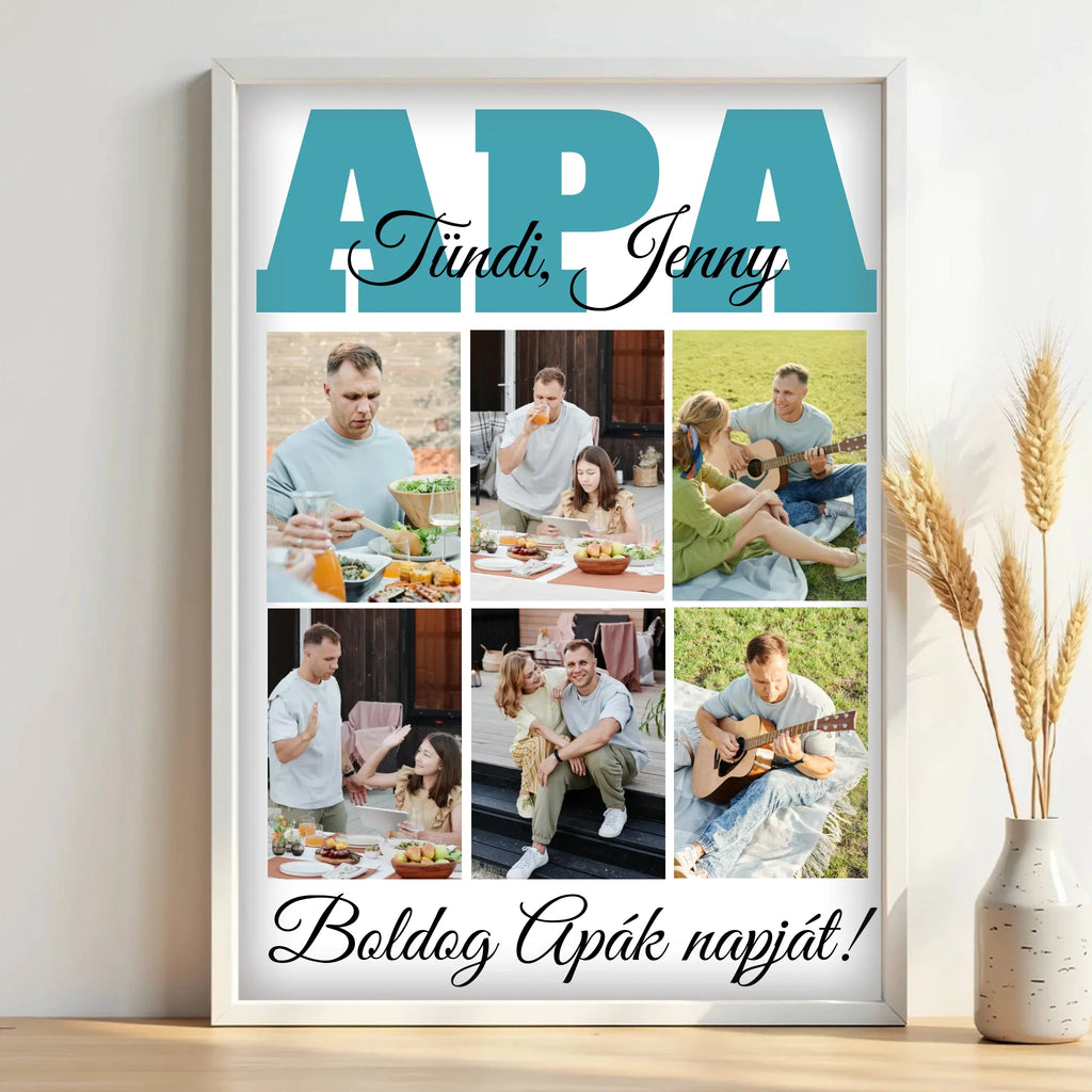 Egyedi fényképes falikép A3 méretben - Ajándékverzum