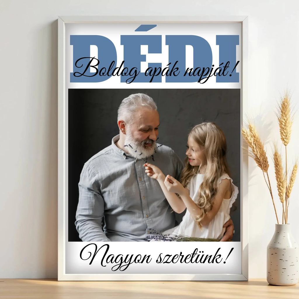 Egyedi fényképes falikép A3 méretben - Ajándékverzum