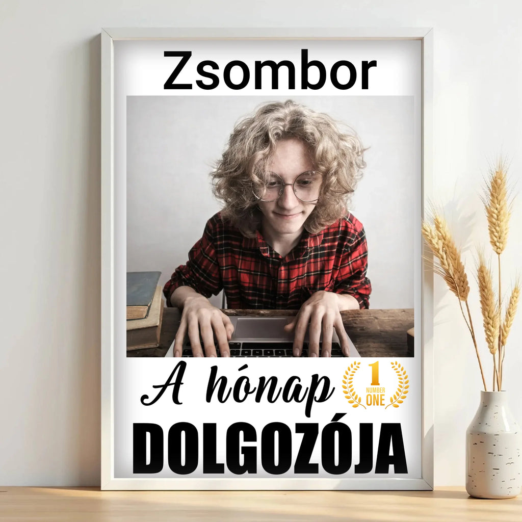 Egyedi fényképes falikép A3 méretben - Ajándékverzum