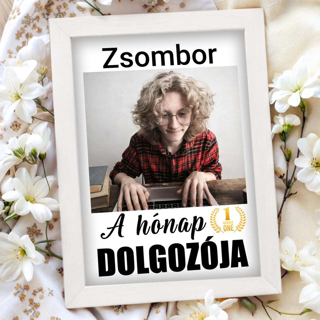 Egyedi fényképes falikép A4 méretben - Ajándékverzum