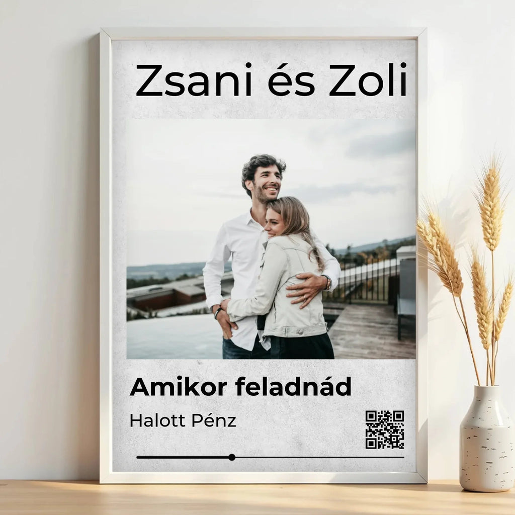 Egyedi fényképes falikép A3 méretben - Ajándékverzum