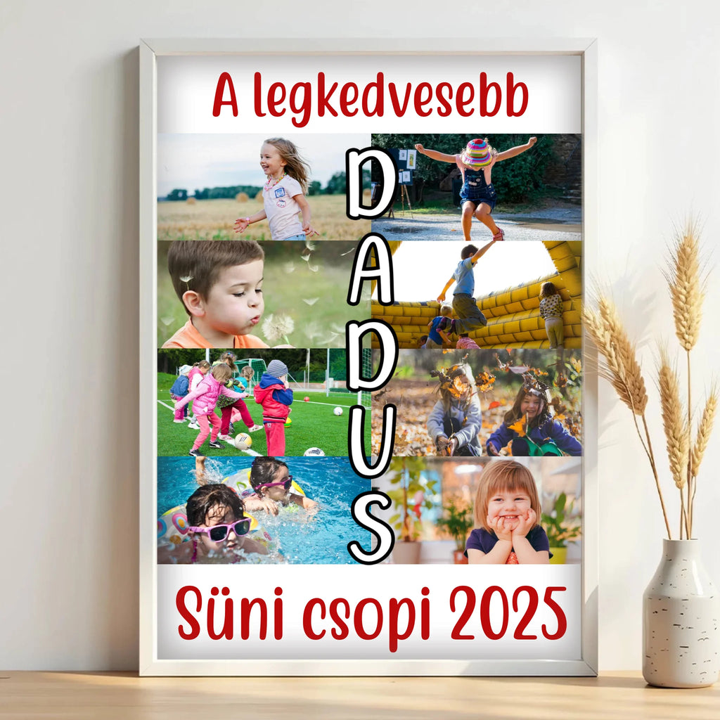 Egyedi fényképes falikép A3 méretben - Ajándékverzum