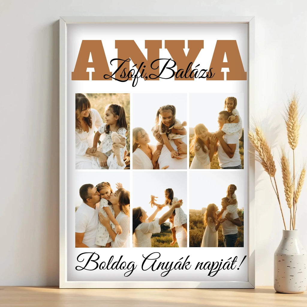 Egyedi fényképes falikép A3 méretben - Ajándékverzum