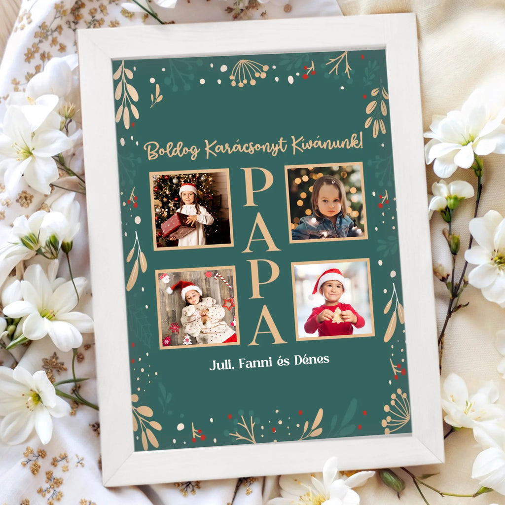 Egyedi fényképes falikép A4 méretben - Ajándékverzum