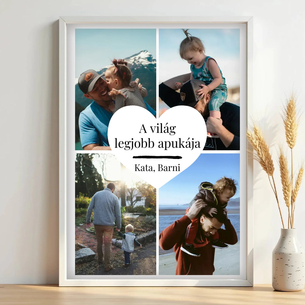 Egyedi fényképes falikép A3 méretben - Ajándékverzum