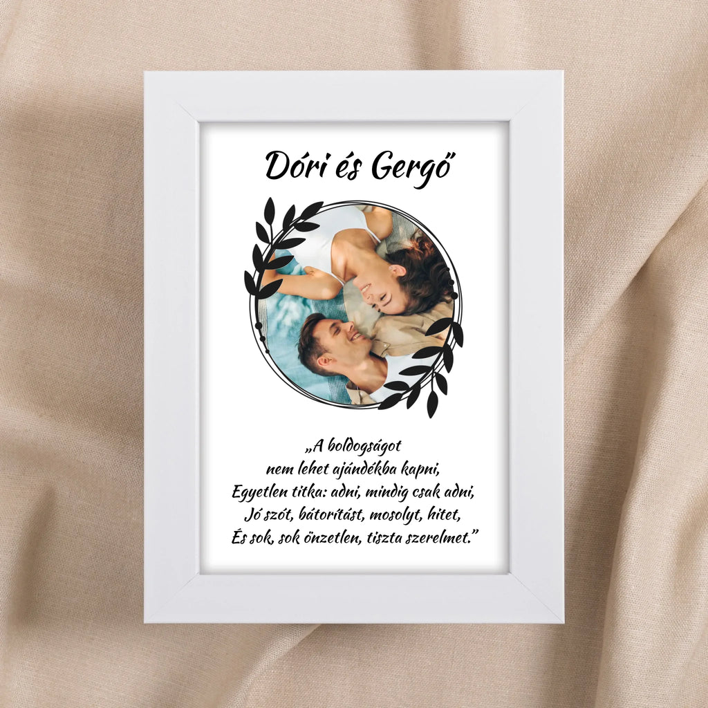 Egyedi falikép 10x15 cm - Ajándékverzum