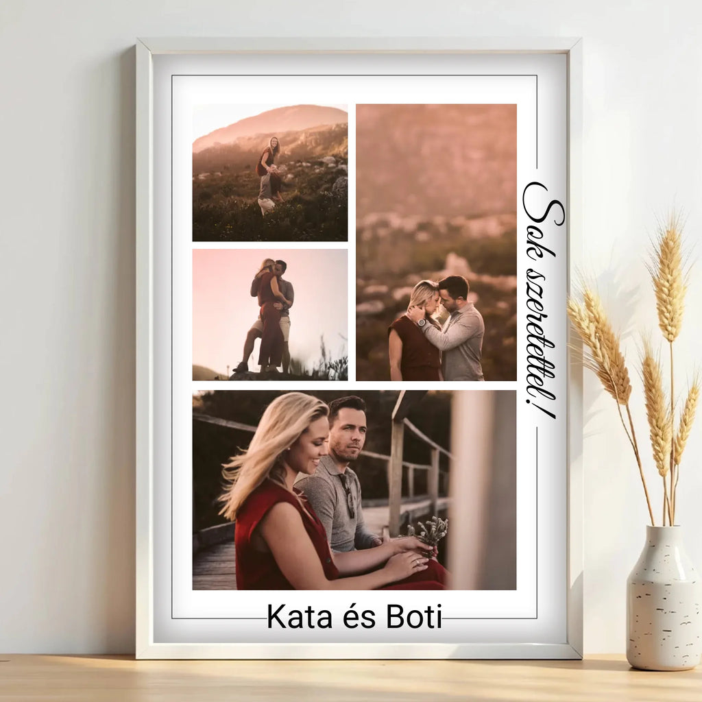 Egyedi fényképes falikép A3 méretben - Ajándékverzum