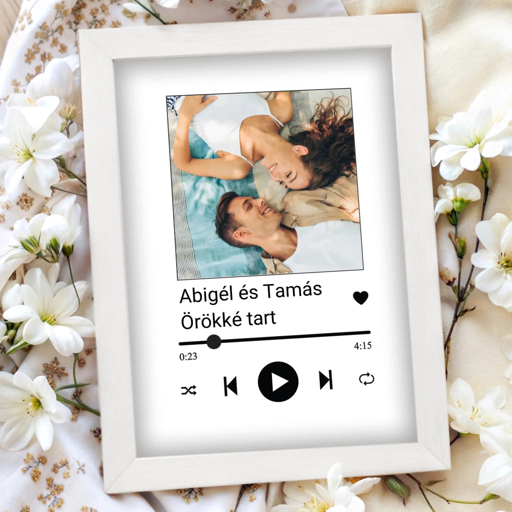 Egyedi fényképes falikép A4 méretben - Ajándékverzum