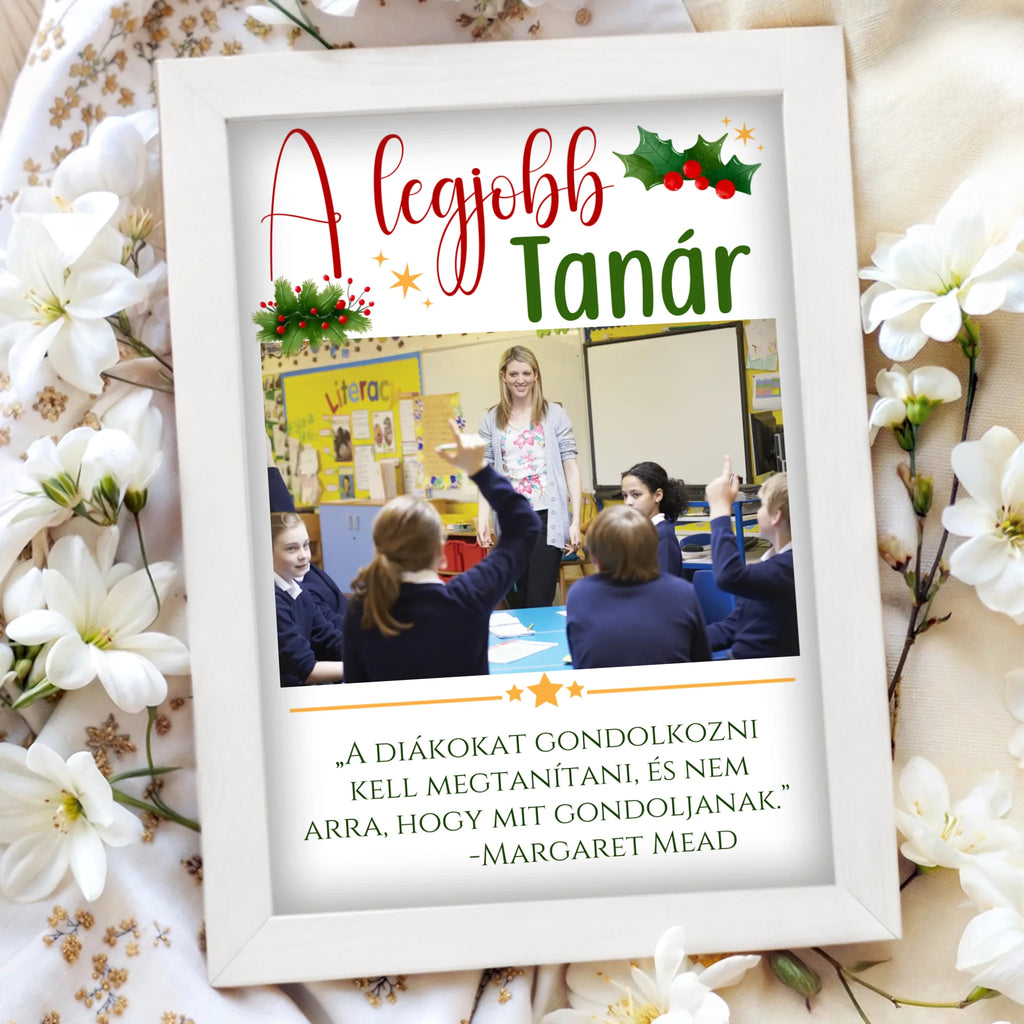 Egyedi fényképes falikép A4 méretben - Ajándékverzum