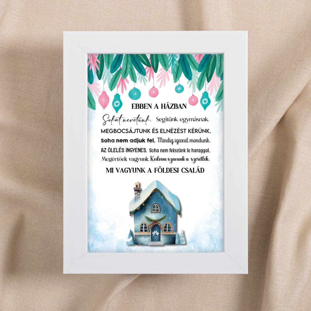 Egyedi falikép 10x15 cm - Ajándékverzum