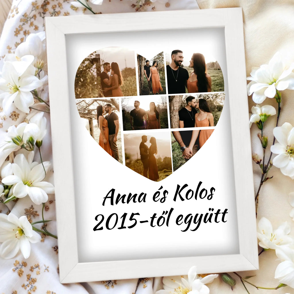 Egyedi fényképes falikép A4 méretben - Ajándékverzum