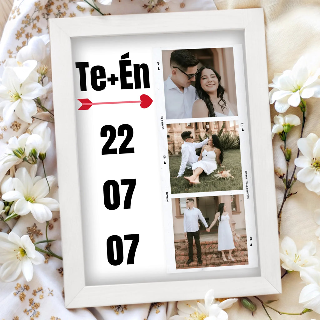 Egyedi fényképes falikép A4 méretben - Ajándékverzum