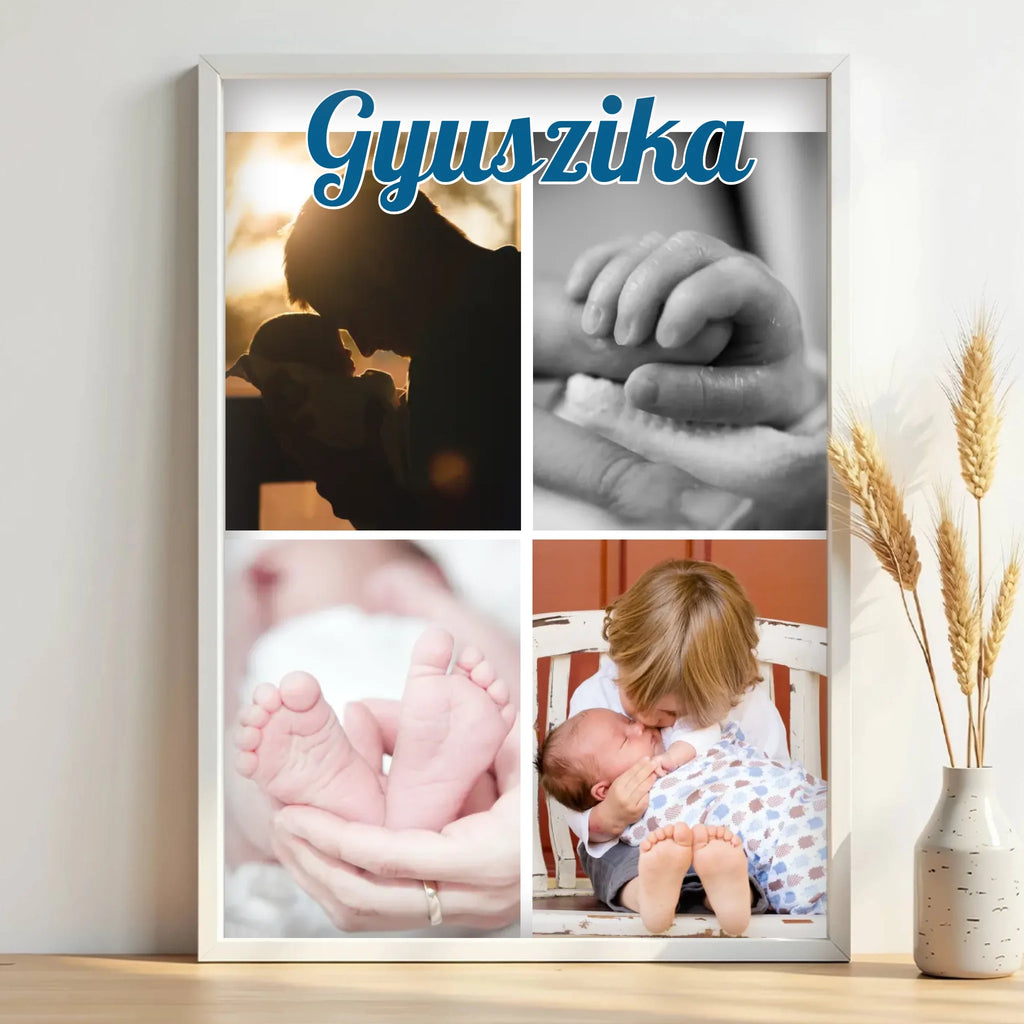 Egyedi fényképes falikép A3 méretben - Ajándékverzum