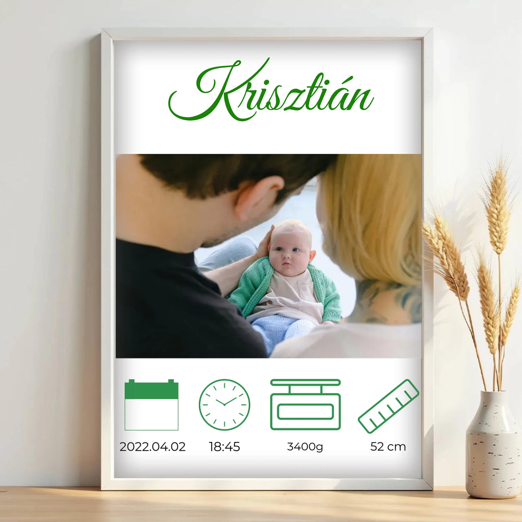 Egyedi fényképes falikép A3 méretben - Ajándékverzum