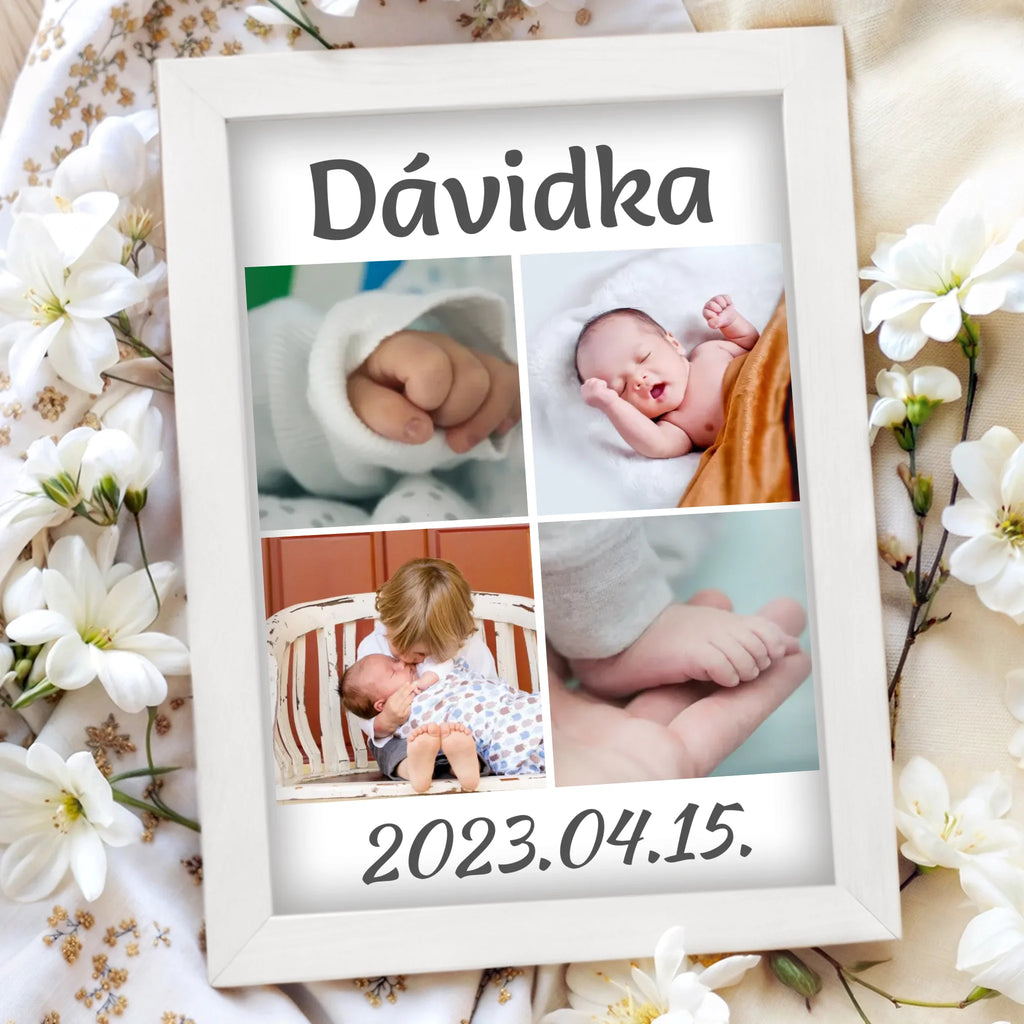 Egyedi fényképes falikép A4 méretben - Ajándékverzum