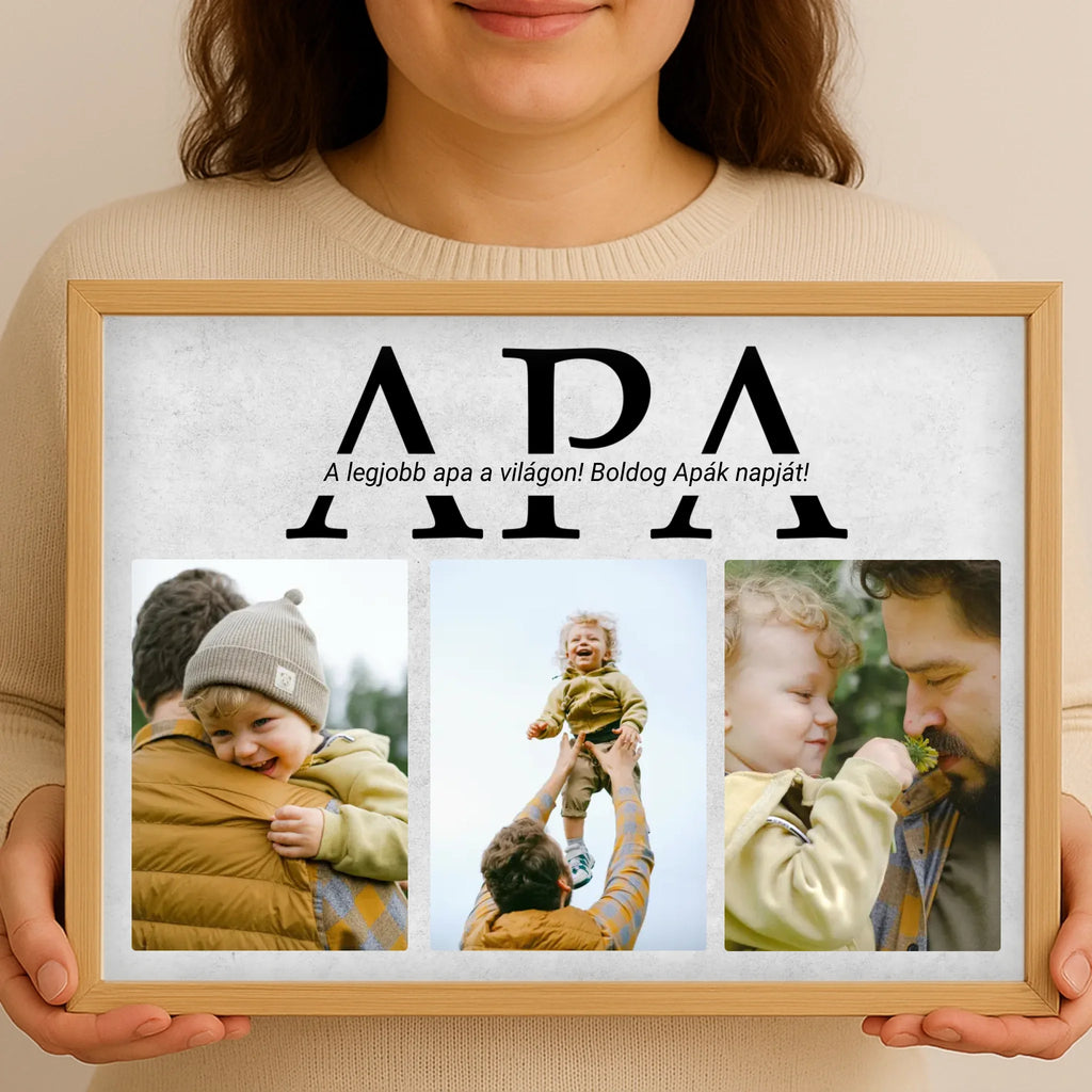 A3 saját fényképes falikép - Ajándékverzum