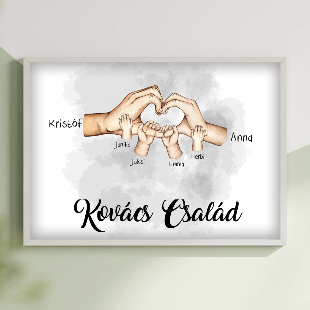 A3 méretű egyedi fényképes falikép - Ajándékverzum