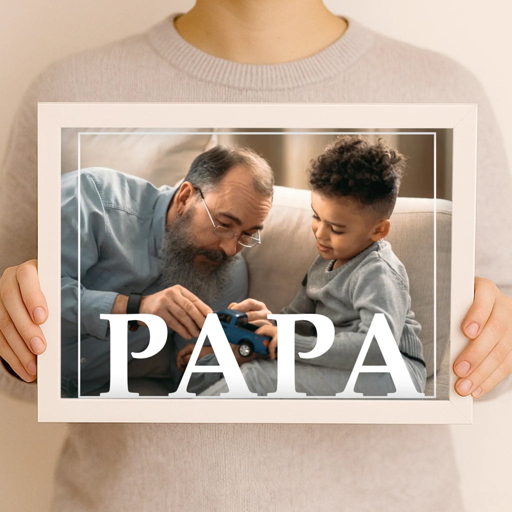 Egyedi fényképes falikép A4 méretben - Ajándékverzum