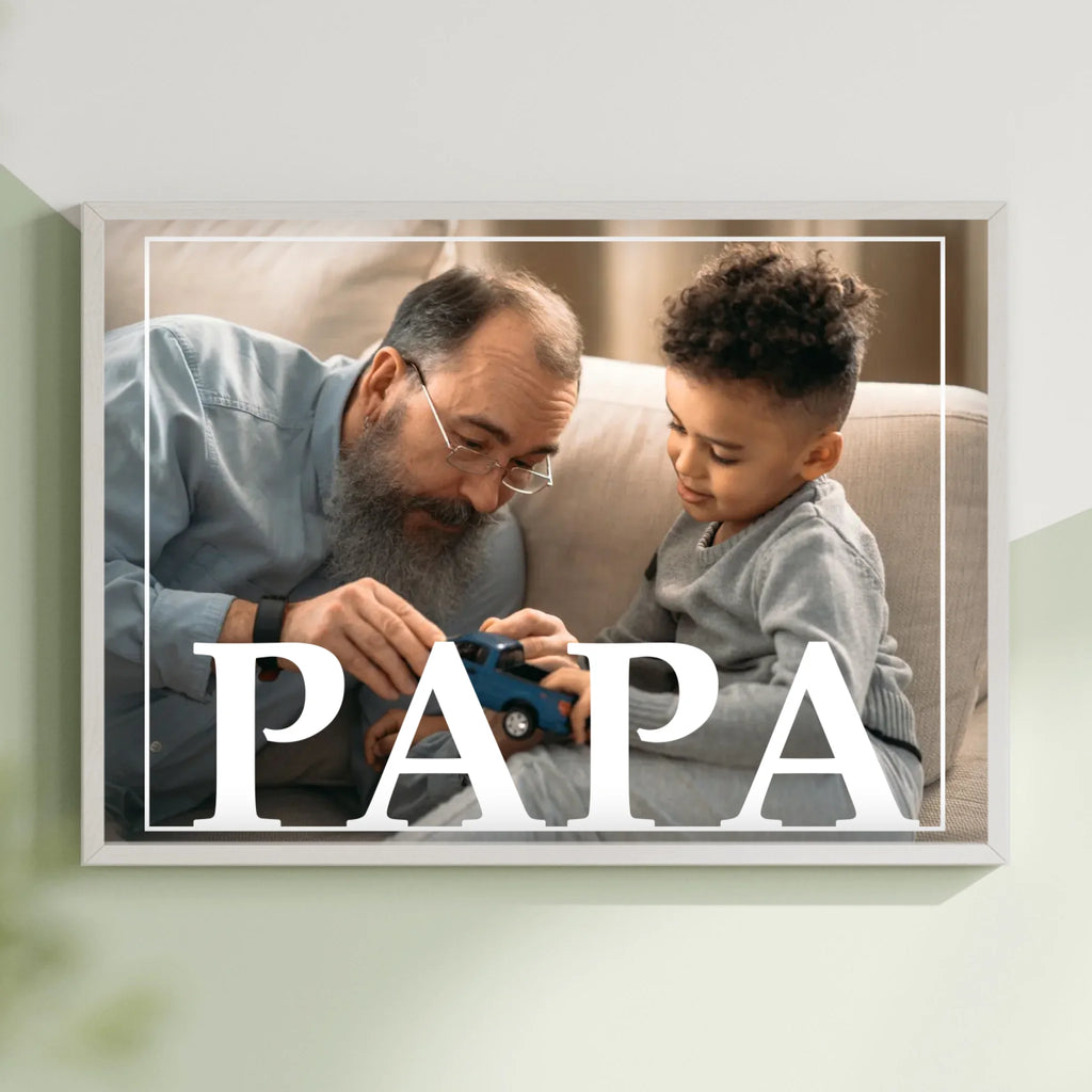 A3 méretű egyedi fényképes falikép - Ajándékverzum