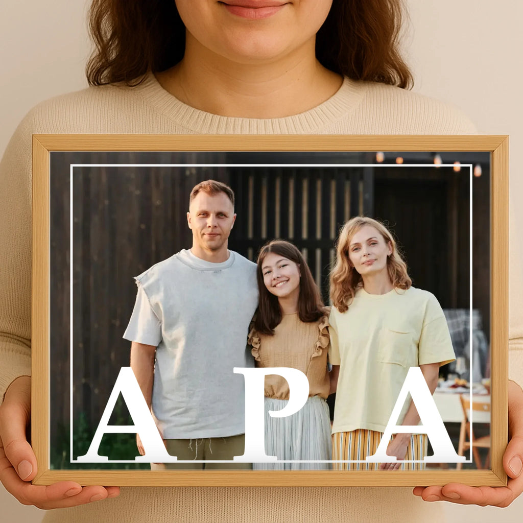 A3 saját fényképes falikép - Ajándékverzum