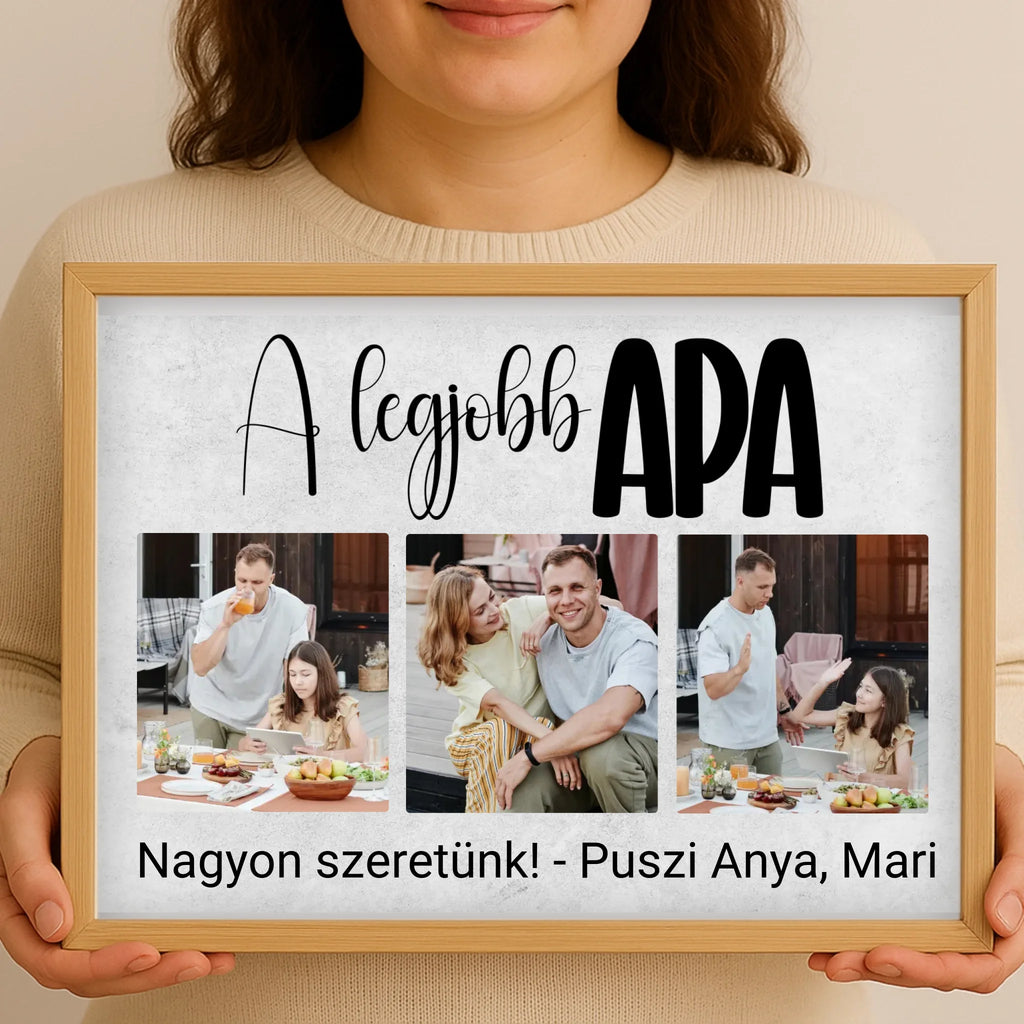 A3 saját fényképes falikép - Ajándékverzum
