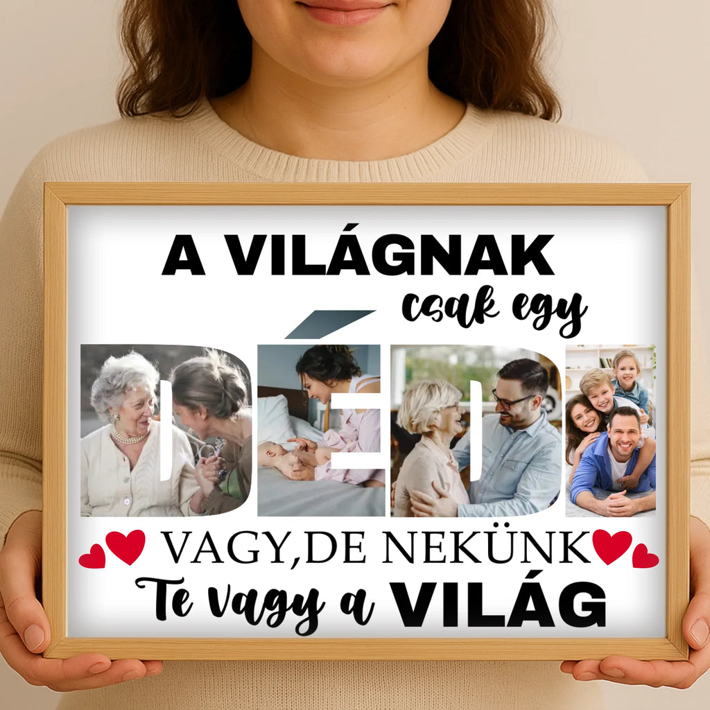 A3 saját fényképes falikép - Ajándékverzum