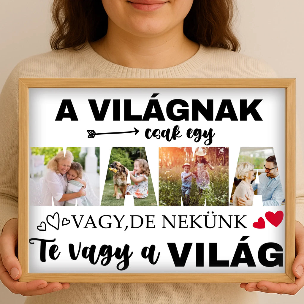 A3 saját fényképes falikép - Ajándékverzum