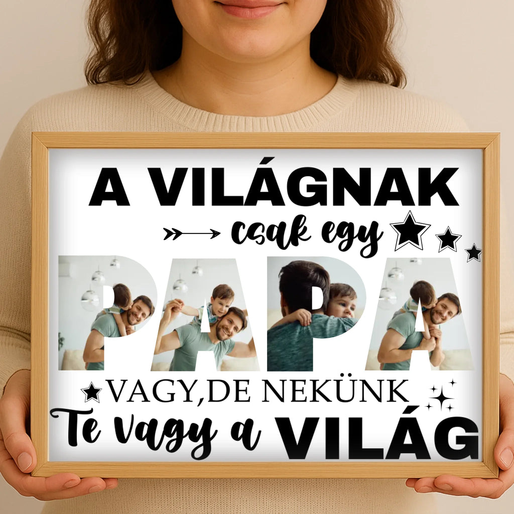 A3 saját fényképes falikép - Ajándékverzum