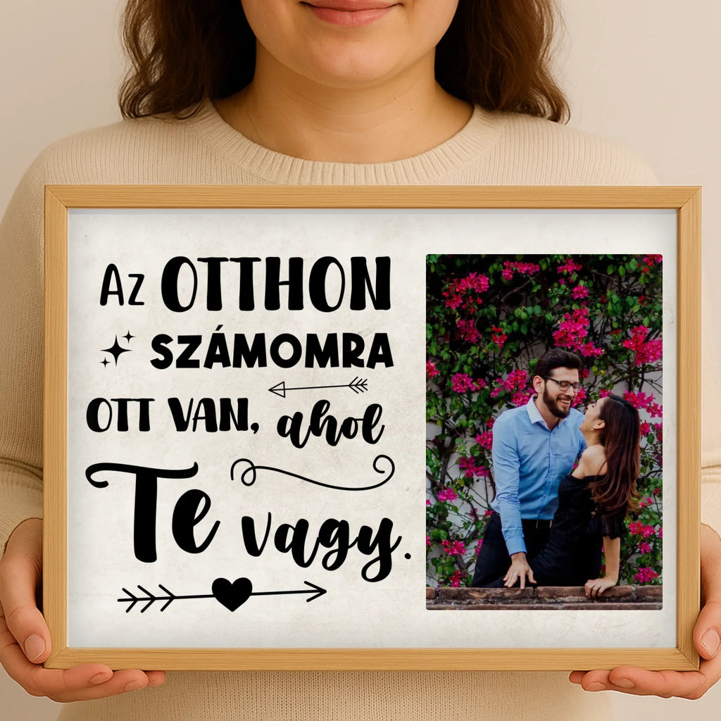 A3 saját fényképes falikép - Ajándékverzum